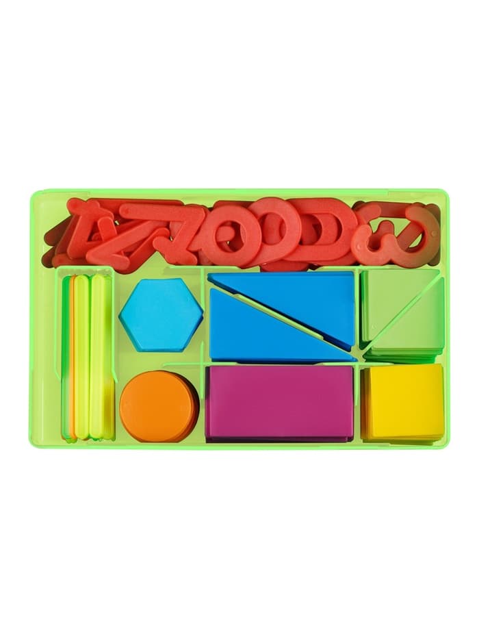 Касса счётных материалов «Учись считать», 132 штуки, МИКС