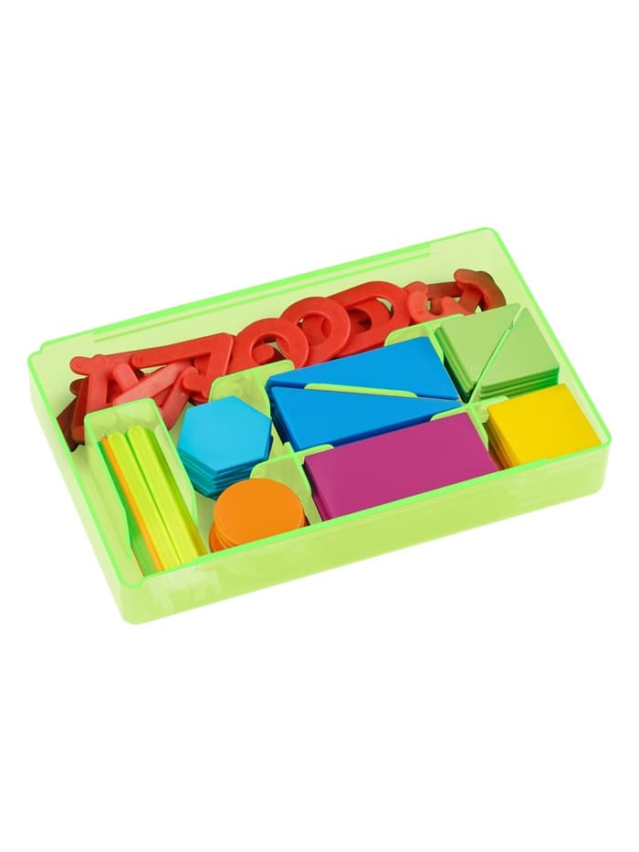 Касса счётных материалов «Учись считать», 132 штуки, МИКС