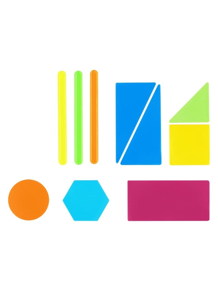 Касса счётных материалов «Учись считать», 132 штуки, МИКС