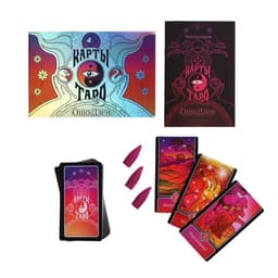 Таро «Ошо Дзен», 79 карт (6×11 см), в комплекте с благовониями, 16+