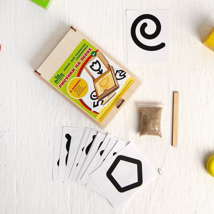 Набор для развития сенсорики «Рисунки на песке»