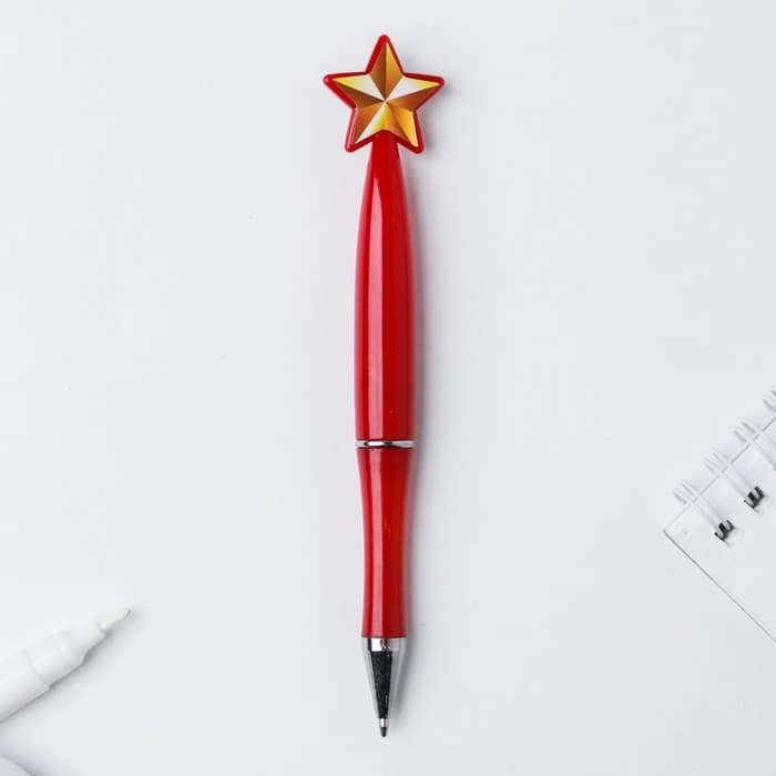 Ручка шариковая, синяя паста 1.0 мм «23 февраля»