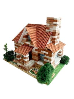 Конструктор из кирпичиков Архитектурное моделирование «Домик», 360 элементов