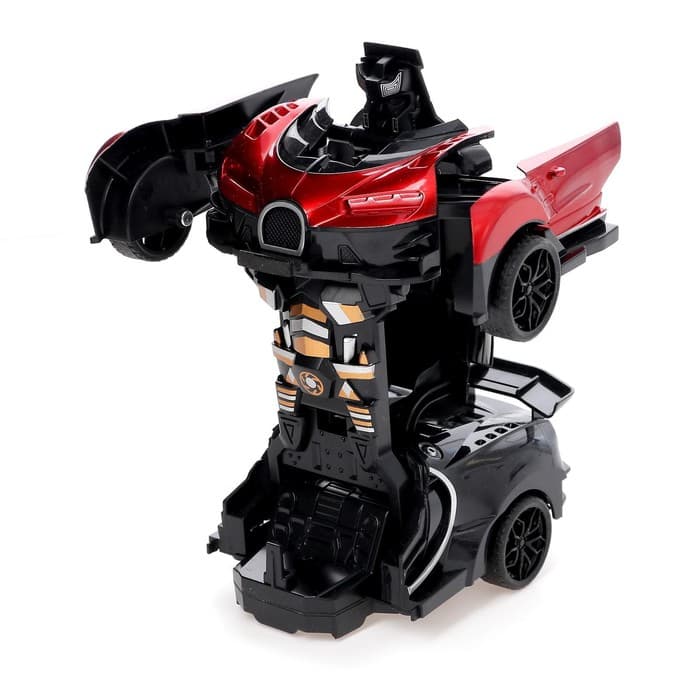 Робот инерционный «Широн», трансформируется при столкновении, цвета МИКС
