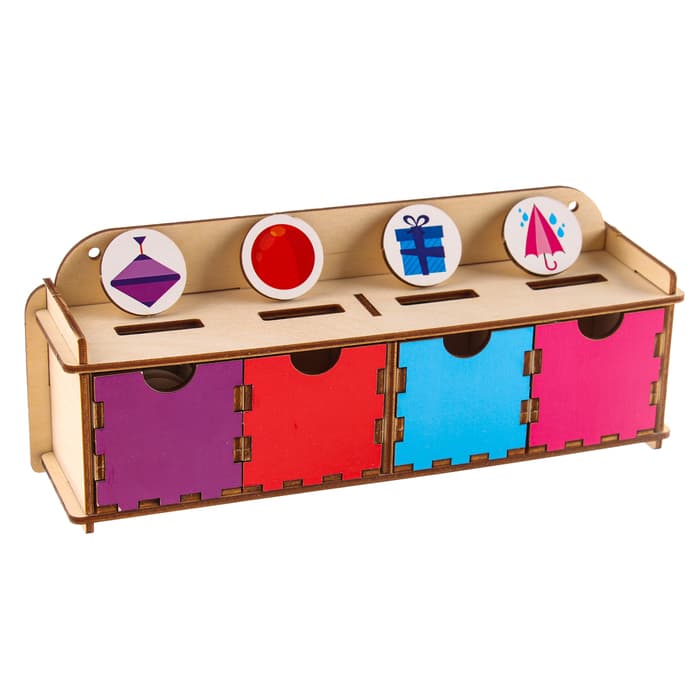 Сортер Лесная мастерская «Цвета и формы»