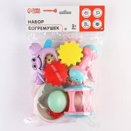 Погремушки «Карусельки», 7 шт., Крошка Я