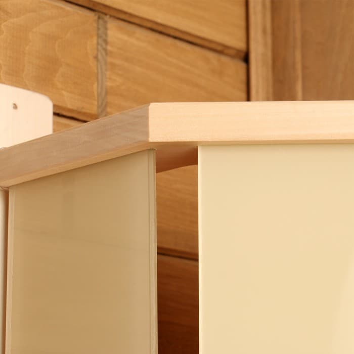 Абажур для бани и сауны «Фонарь», липа, 29.5×33.5×12.5 см, настенный, угловой, «Добропаровъ»