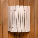 Абажур для бани и сауны «Треугольники», липа, 31×26.5×13 см, настенный, угловой, «Добропаровъ»