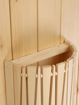 Абажур для бани и сауны «Треугольники», липа, 31×26.5×13 см, настенный, угловой, «Добропаровъ»