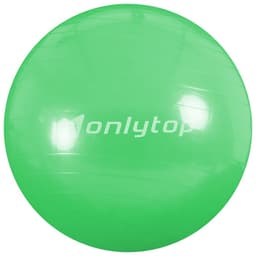 Фитбол ONLYTOP, d=65 см, 900 г, антивзрыв, цвета МИКС