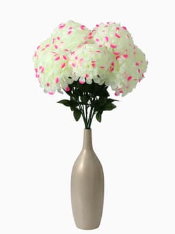 Цветы искусственные «Герань королевская», 16×60 см, жёлто-розовые