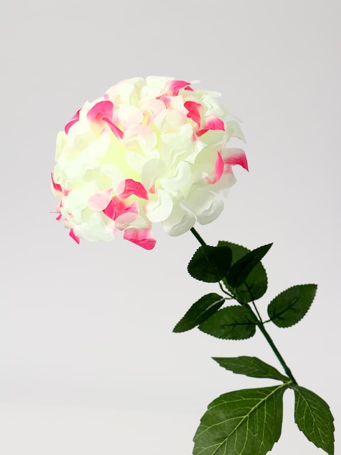 Цветы искусственные «Герань королевская», 16×60 см, жёлто-розовые