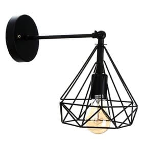 Бра «Блум» 1×40 Вт E27 черный 25×20×25 см