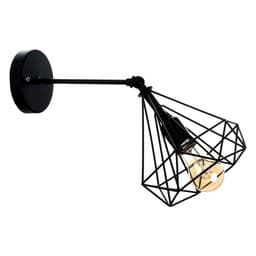 Бра «Блум» 1×40 Вт E27 черный 25×20×25 см