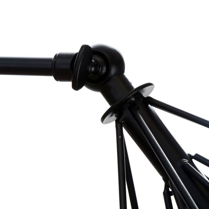 Бра «Блум» 1×40 Вт E27 черный 25×20×25 см