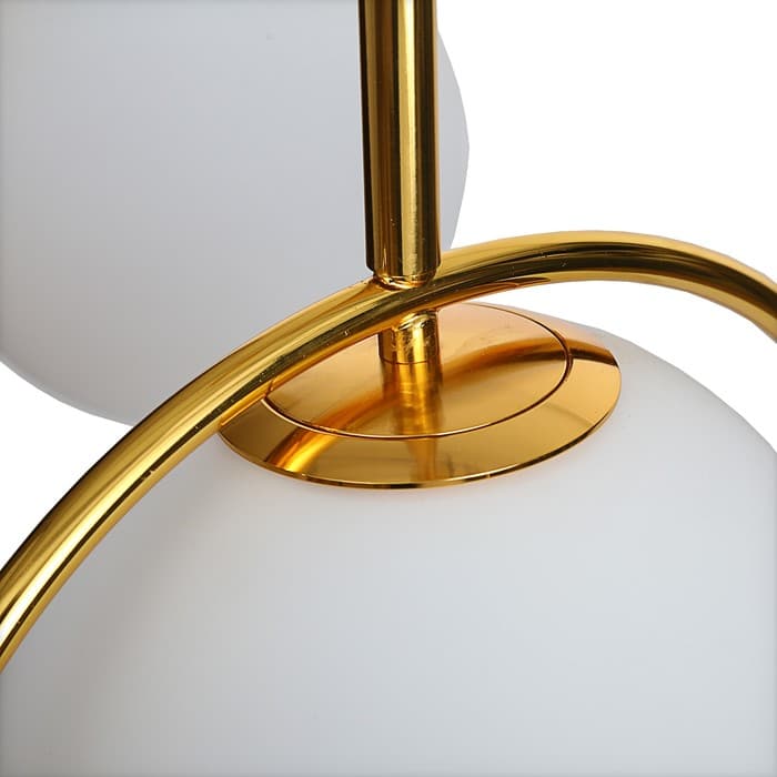 Люстра «Спираль» 3×40 Вт E27 золото 20×80×90 см BayerLux