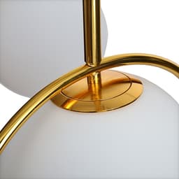 Люстра «Спираль» 3×40 Вт E27 золото 20×80×90 см BayerLux