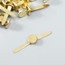 Брадсы для творчества «Золотые» металл 50 шт.,1.9 см