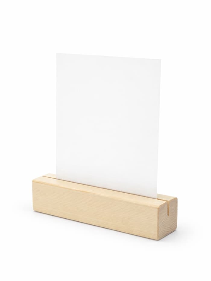 Деревянное основание для вставки А6, 10.5×3×2.5 см