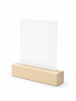 Деревянное основание для вставки А6, 10.5×3×2.5 см