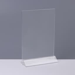 Тейбл тент А5, оргстекло 2 мм, 15×6.2×23 см