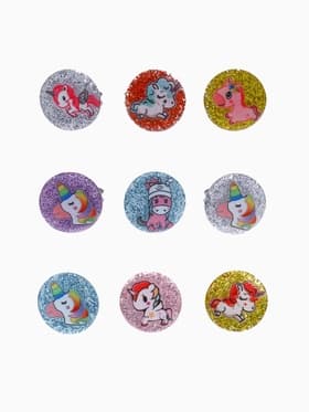 Кольцо «Выбражулька. Блестящие единороги», фасовка 100 шт. рисунок МИКС, цвет МИКС, безразмерное