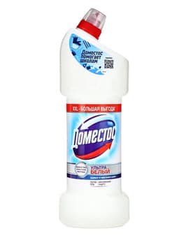 Чистящее средство для унитаза Domestos «Ультра белый», 1.5 л