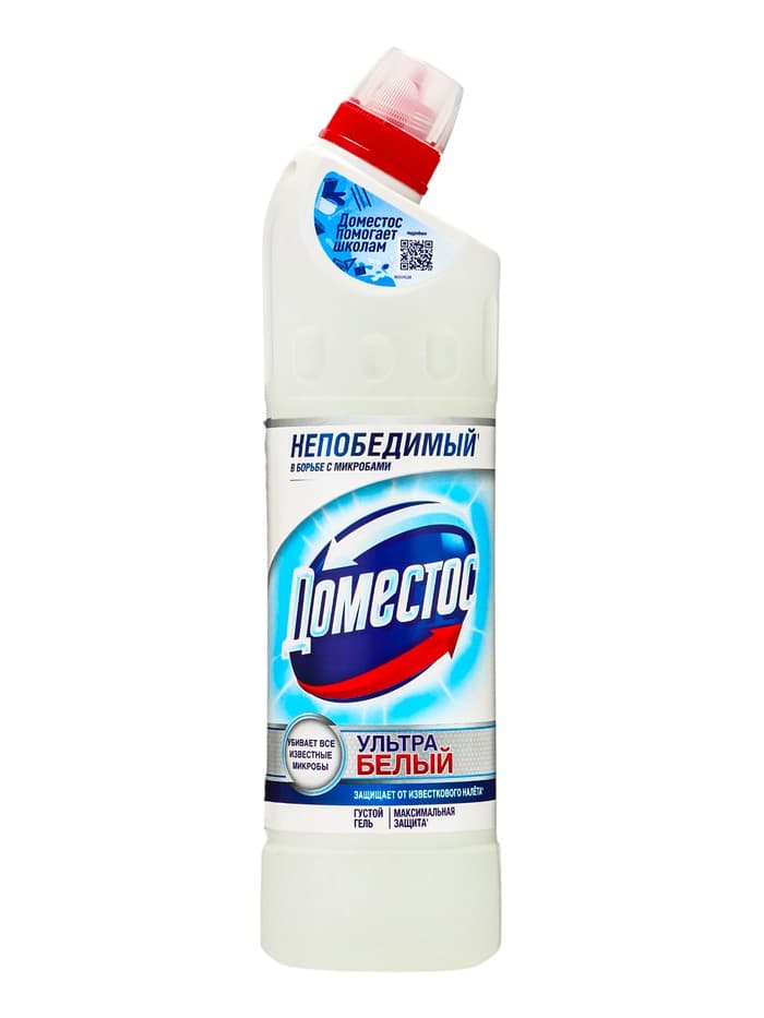 Чистящее средство Domestos «Ультра белый», гель, для унитаза, 750 мл