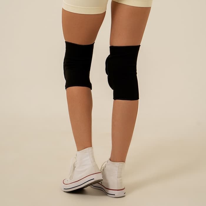 Наколенники универсальные ONLYTOP, цвет чёрный