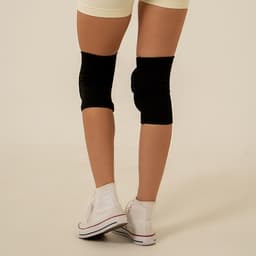 Наколенники универсальные ONLYTOP, цвет чёрный