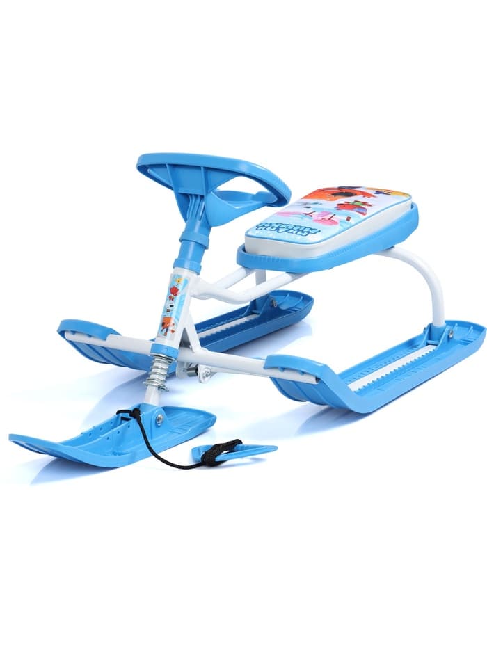Снегокат «Тимка спорт 2» Ми-ми-мишки, голубой, ТС2/ММ1 Nika Kids