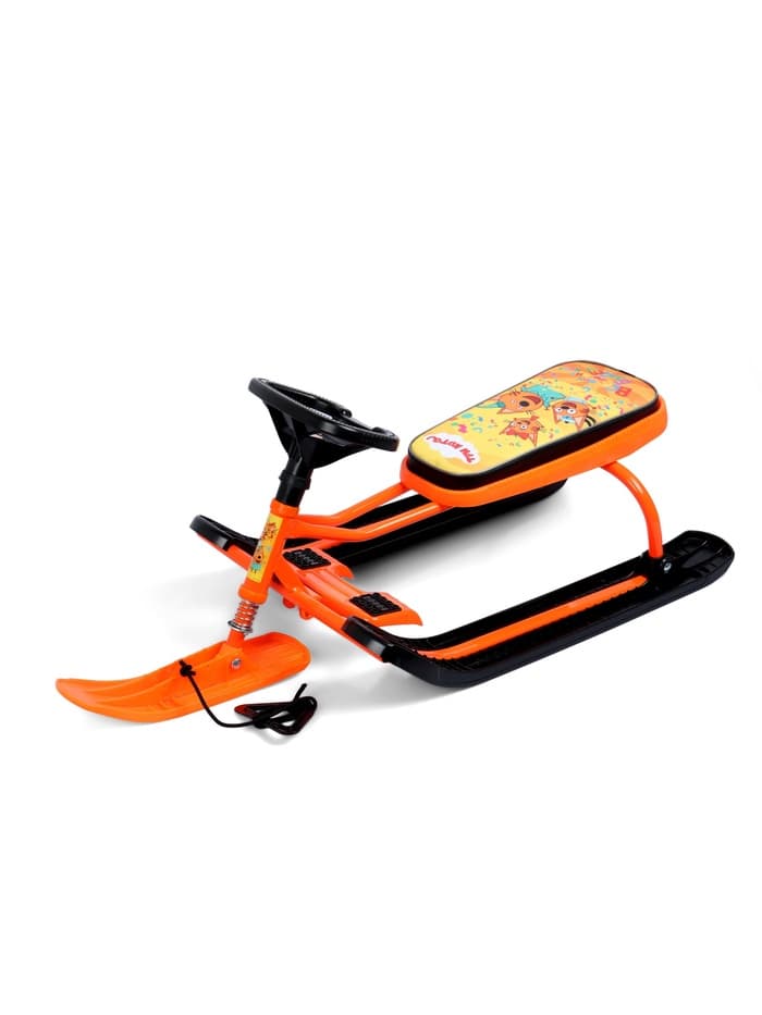 Снегокат «Тимка спорт 2» Три кота, оранжевый, ТС2/ТК Nika Kids
