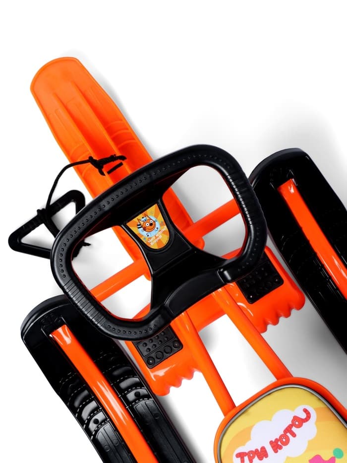 Снегокат «Тимка спорт 2» Три кота, оранжевый, ТС2/ТК Nika Kids