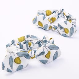 Повязка на голову для мамы и дочки M&B «Family look: сердечки» 2 шт., голубой