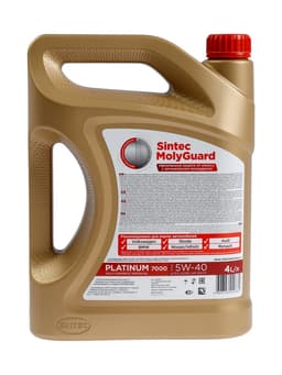 Масло моторное Sintec Platinum 7000 5W-40, SN/CF, синтетическое, 801941/600139, 4 л