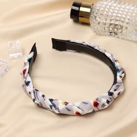 Ободок для волос QF «Феличе», одуванчики, 1.2 см, МИКС