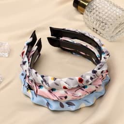 Ободок для волос QF «Феличе», одуванчики, 1.2 см, МИКС