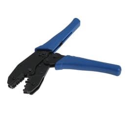 Пресс-клещи в сумке ТУНДРА, 5 матриц + отвертка, для опрессовки наконечников проводов