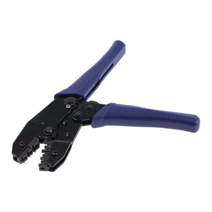 Пресс-клещи в сумке ТУНДРА, 5 матриц + отвертка, для опрессовки наконечников проводов