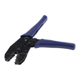 Пресс-клещи в сумке ТУНДРА, 5 матриц + отвертка, для опрессовки наконечников проводов