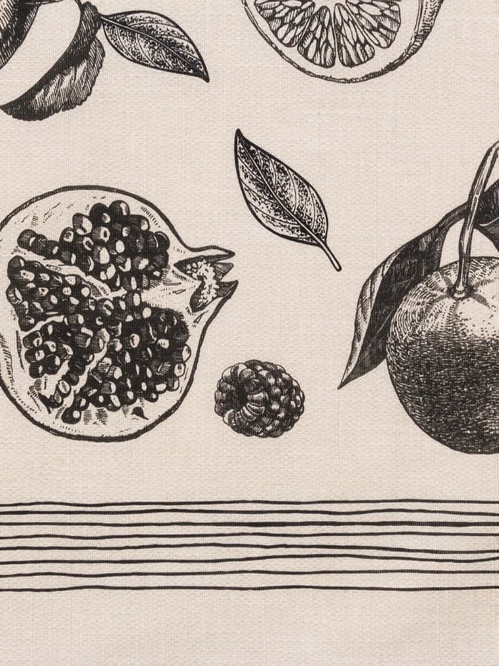 Фартук кухонный «Этель» Healthy life, 60×65 см, 100% хлопок, репс 210 г/м²