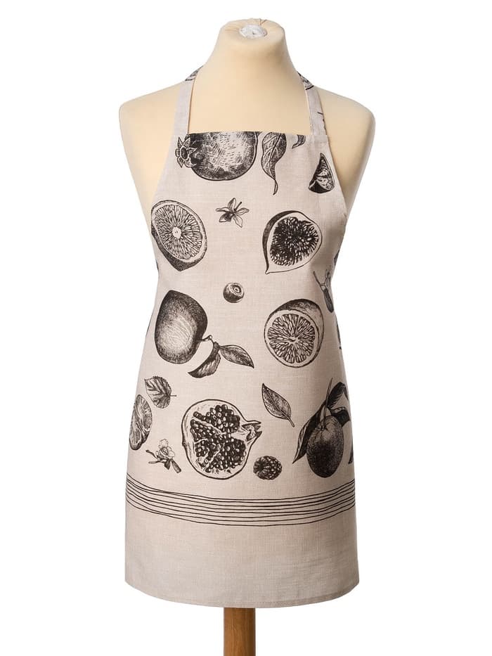 Фартук кухонный «Этель» Healthy life, 60×65 см, 100% хлопок, репс 210 г/м²