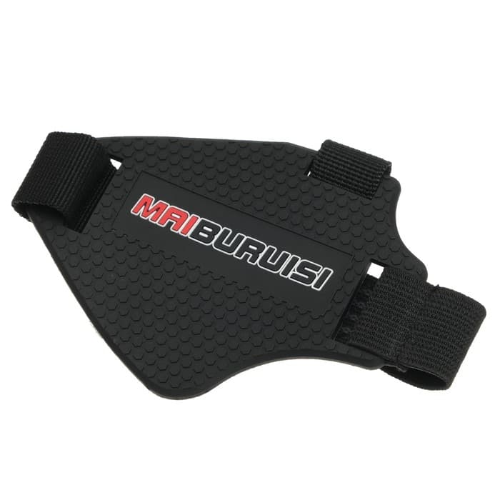 Защитная накладка на обувь, пластик, под рычаг переключения передач, чёрная