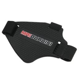 Защитная накладка на обувь, пластик, под рычаг переключения передач, чёрная