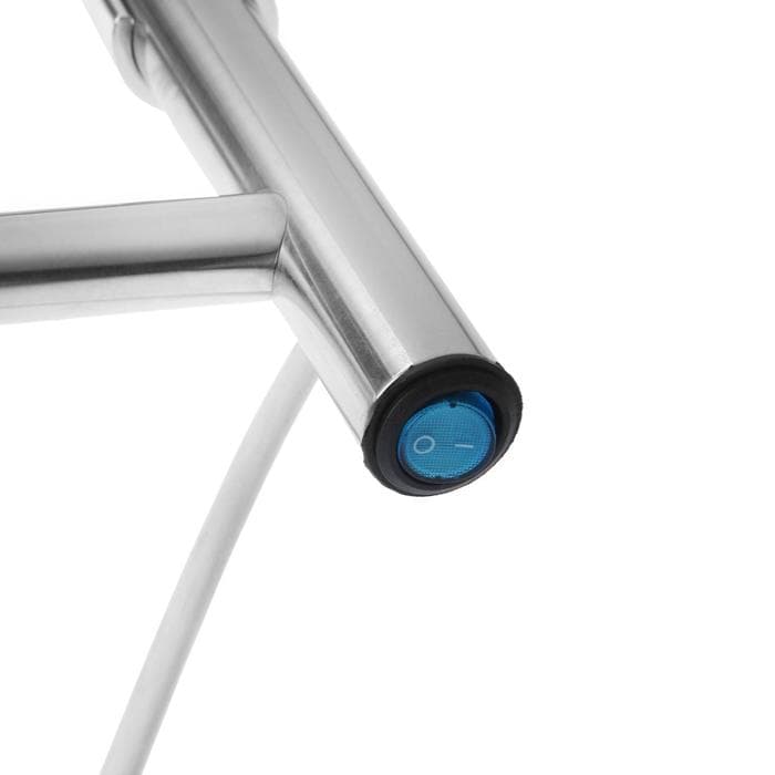 Полотенцесушитель электрический ТЕРА «Ребро», 500×600 мм