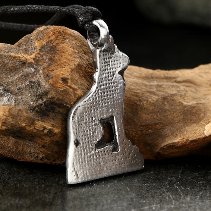 Амулет-брелок, тотем «Бастет», №08, металлический, серебристый