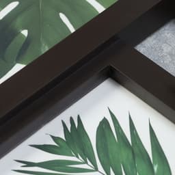 Фоторамка - коллаж на 4 фото «Прелесть», венге, (пластиковый экран)