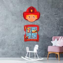 Бизиборд из составных частей «Профессии» на стену 3 шт., 58×107 см