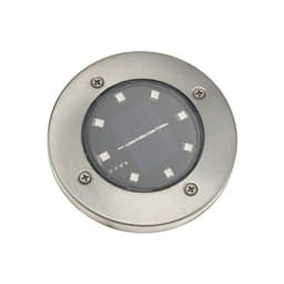 Садовый светильник, уличный, на солнечной батарее, 8 LED, свечение белое