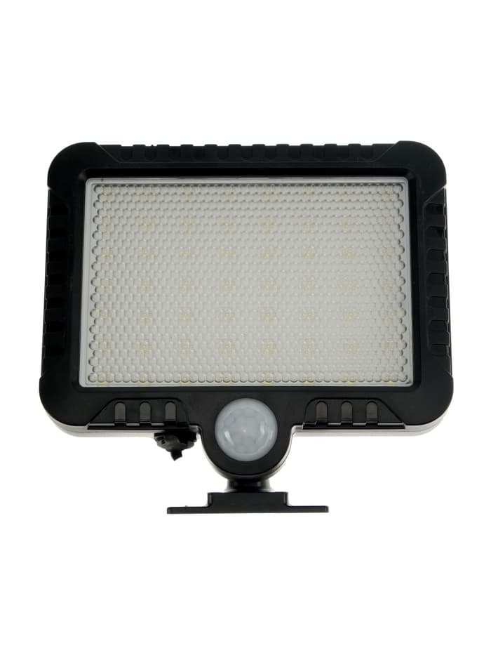 Светодиодный прожектор на солнечной батарее 10 Вт, выносная панель, 6500К, чёрный